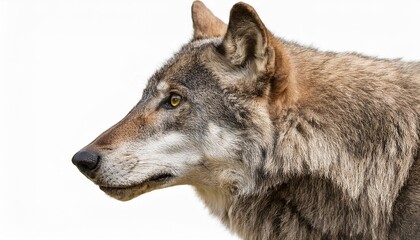 Fototapeta premium gray wolf canis lupus