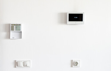 Video intercom and security system remote. Smart home