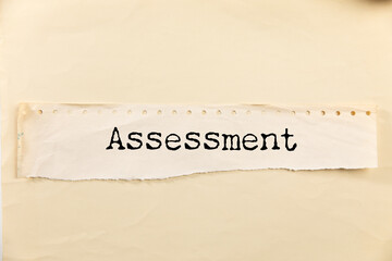  text assessment on the torn paper