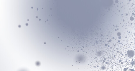 Soft grey particles floating on a light background. Ideal for presentations, websites, and design projects.