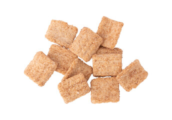 cinnamon toast crunch isolated on white
