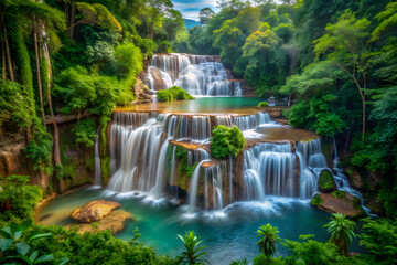waterfall in the forest