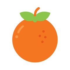 clementine fruit icon design