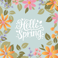vector floral background