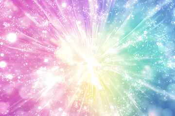 fireworks at transparent background