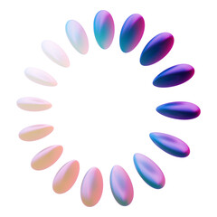 Y2K 3D Geometric Shapes