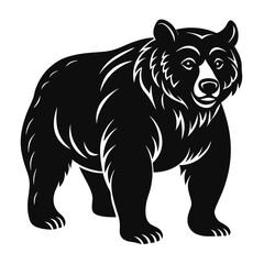 Bear Vector Art Illustration