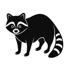 Raccoon Vector art Illustration