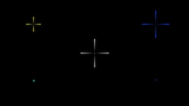 Pop-up line animation, Circles fireworks explosion line shape blast, ellipse blast black screen animation Circle bursting, Geometric effects . Fast movement of modern fireworks explosion. 4K title