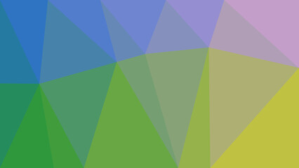 Gradient geometric blue green yellow pink background. Generative AI.