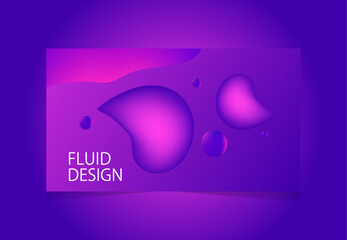 Modern and aesthetic fluid background featuring soft color transitions and flowing shapes that catch the eye. Ideal for professional design projects, presentations, and branding