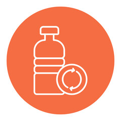 Fototapeta premium Reusable Bottle Icon