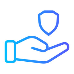 security gradient icon