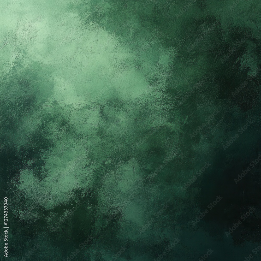 Poster abstract green texture background with dark and light shades creating a painterly effect for artisti