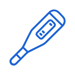 electronic thermometer icon design