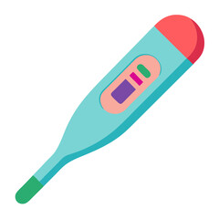electronic thermometer icon design