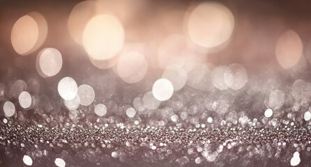 Fototapeta premium Soft Blurry Background with Shimmering Light and Sparkling Bokeh Effects Creating an Elegant Atmosphere for Various Design Projects