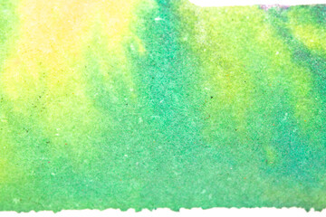 Vibrant Bright Watercolour Paint Splash Background Rainbow Powder