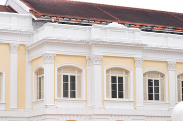 The National Gallery building in Singapore.