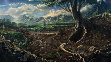 sacred realm where alchemists live