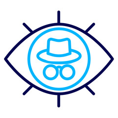 Hacker View Outline Color icon