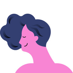 ILUSTROFLAT 023 Women Day People aislados