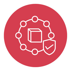 Blockchain Protocol Icon