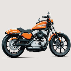 Obraz premium motorbike vector for graphic design