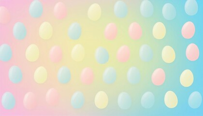 easter background with eggs - cheerful  colorful light background