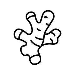 ginger root icon design
