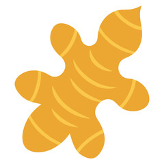 ginger root icon design