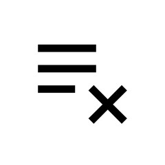 Fototapeta premium Menu Close Icon 