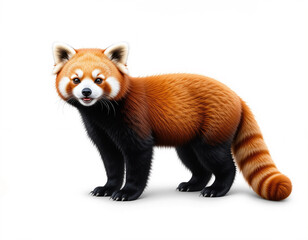 Obraz premium Fiery Charm: Red Panda
