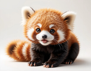 Fiery Charm: Red Panda
