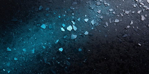 Obraz premium abstract green blue background