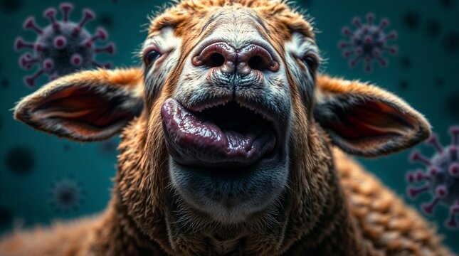 Bluetongue Virus is an insect-borne, viral disease that affects sheep, cattle, and other ruminants