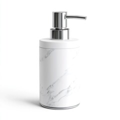 Obraz premium Clear soap dispenser bottle with pump top