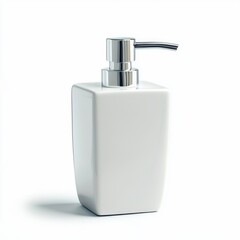 Obraz premium Transparent Soap Dispenser with Pump Feature