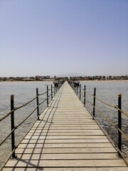 pier in the sea