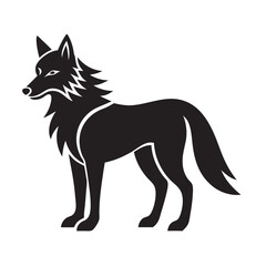 Italian wolf- iconic national symbol of Italy