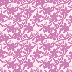 Trendy exotic hand drawn flowers seamless pattern. Floral background for textile, wallpaper, banner, covers, surface, printing and home decor. Flower vector illustration.