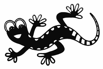 Animal set of Funny Peeking, Cute Tiny, Happy Waving, Adorable Little Frog 