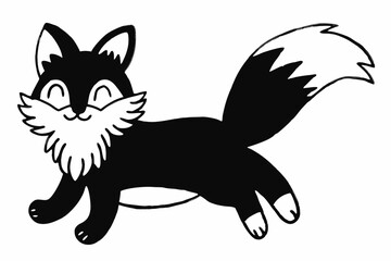  Adorable & Funny Animal Silhouettes  Cute, Peeking, Waving & Happy Creatures