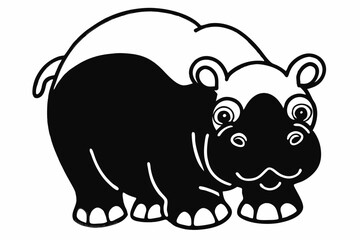  Adorable & Funny Animal Silhouettes  Cute, Peeking, Waving & Happy Creatures