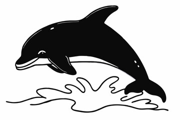 Animal set of Funny Peeking, Cute Tiny, Happy Waving, Adorable Little Frog , Cheerful Baby,Funny Armadillo silhouette on white background.