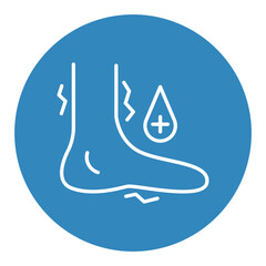 Diabetic Foot Care Icon