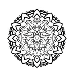 Flower mandala, vintage mandala, flower mandala, ethnic mandala