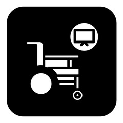 Fototapeta premium wheel chair