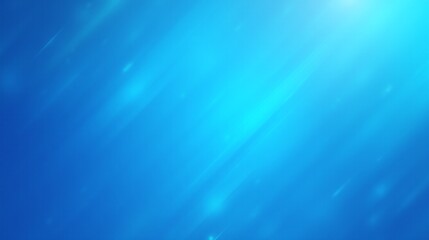 Fototapeta premium A vibrant blue gradient with gentle light rays.