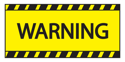 Caution warning line icon vector. caution yellow danger tape warning line. Vector illustration.
